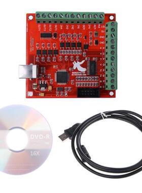 CNC USB MACH3 100Khz Breakout Board 4 Axis Interface Driver