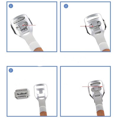 Shavers Razor-Tool Handle Pedicure Foot-Callus-Shaver Hard-S