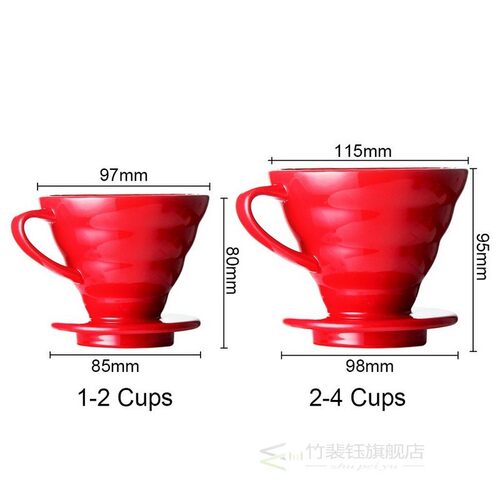 Ceramic Coffee Dripper Engine V60 Style Coffee Drip Filter C
