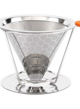 Pour Over Stainless Steel Paperless Universal Coffee Filter