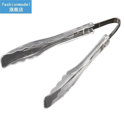1pc Plastic Kitchen Food Tongs Anti-Scald Nonslip Handle Ser