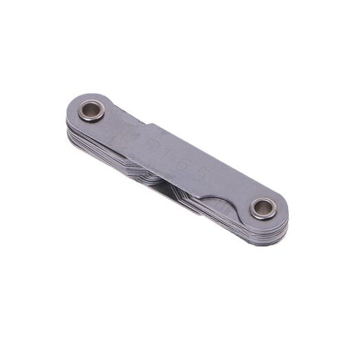 32pcs/set R1-6.5A7C10 Stainless Steel Radius Gauge Fillet Ga