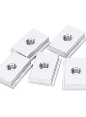 *5Pcs M8 T-Track Slider Sliding Nut Aluminum Alloy T Slot Nu