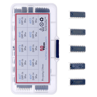 HEF/HCF/CD DIP 4000 Series CMOS Logic IC Assortment Kit 4027
