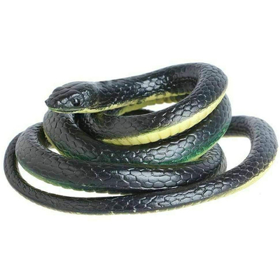 Long Realistic Garden Rubber Snake Fake Snakes for Fool'