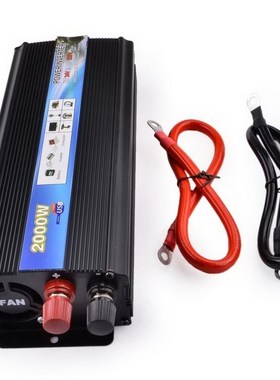 2000 Watt DC 24V to AC 220V  Auto Power Inverter Charger Con
