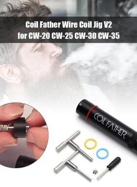 Coil Father DIY Tool Wire Coil Jig V2 Tool Kit for RDA RTA C