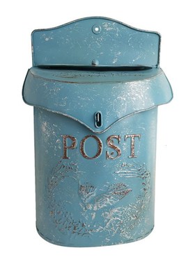 European Style Iron Retro Newspaper Mailbox Sealed Suggestio