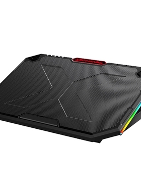 RGB Laptop Cooler 12-17 Inch 5 Fan Gaming Laptop Cooling Pad