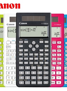 1 Pcs Canon F-718S calculator Student Science Function Calcu