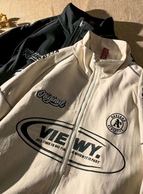 Spring autumn new loose baseball uniform jacket Korean trend