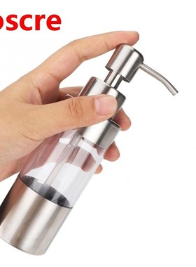 Automatic Liquid Soap Transparent ABS Stainless Steel Bathro