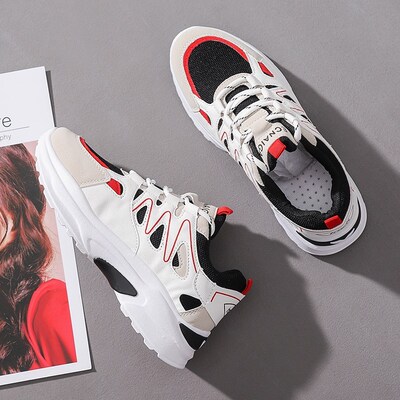 Basket Femme 2020 Platform Women Sport Tennis Shoes Breatha