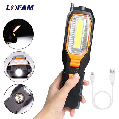 LED COB Worklight SB Rechargeable Working Flexible Magnetic