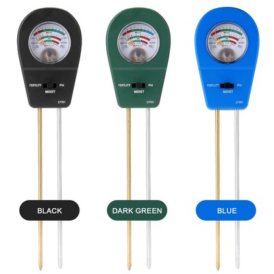 Soil Moisture/Soil Fertility/Soil PH 3-in-1 Soil PH Meter So