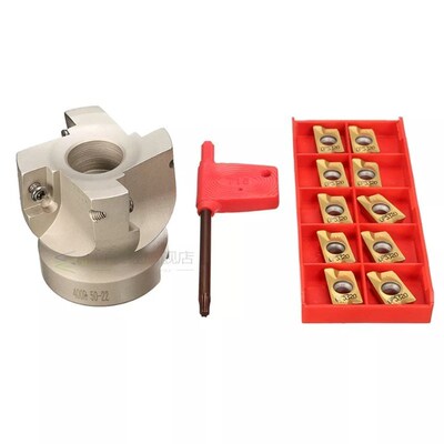 FREE SHIPPING  BAP 400R-50-22-4F indexable face milling cutt
