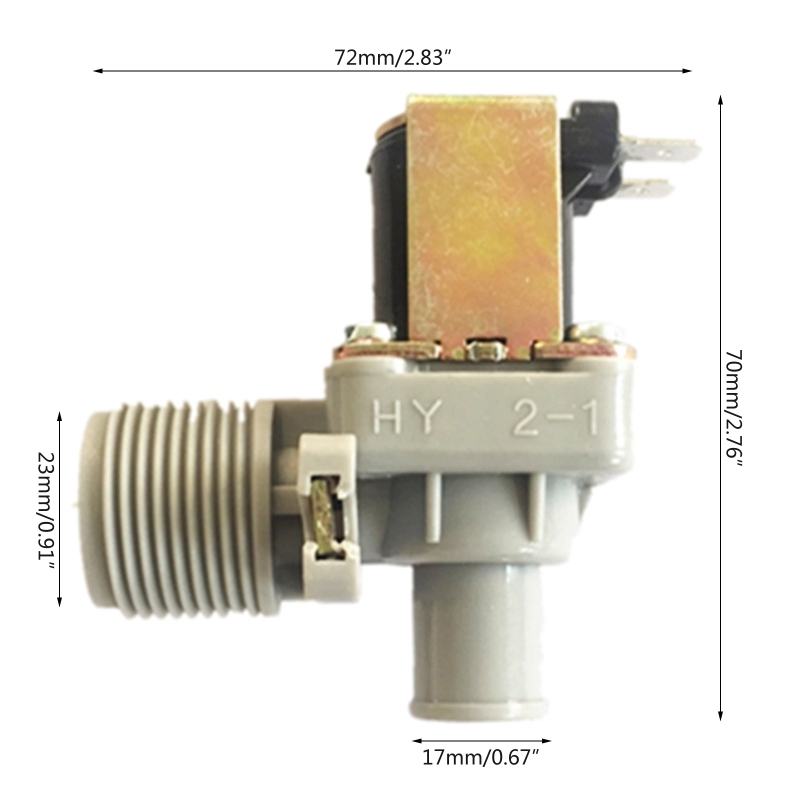 Compact Electric Solenoid for VALVE Normally Closed Pressure