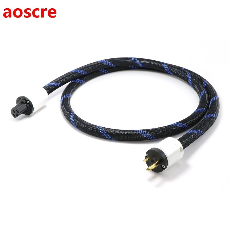 D503320 US Schuko Power cable 5N OFC AC Mains Power Cord HIF