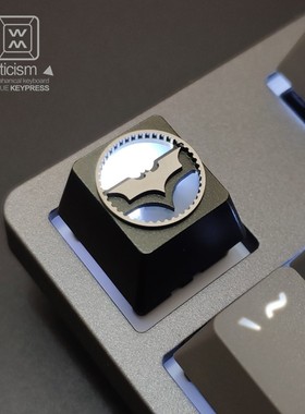 1pc aluminum alloy searchlight key cap Mechanical keyboard