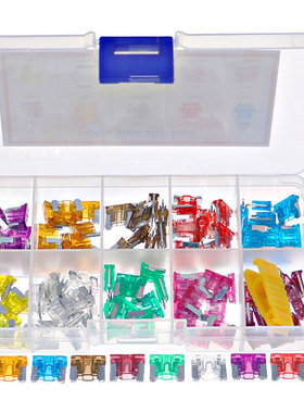 100pcs 10 Value Micro Auto Fuse Car Fuse Blade Kit Box 2A 5A
