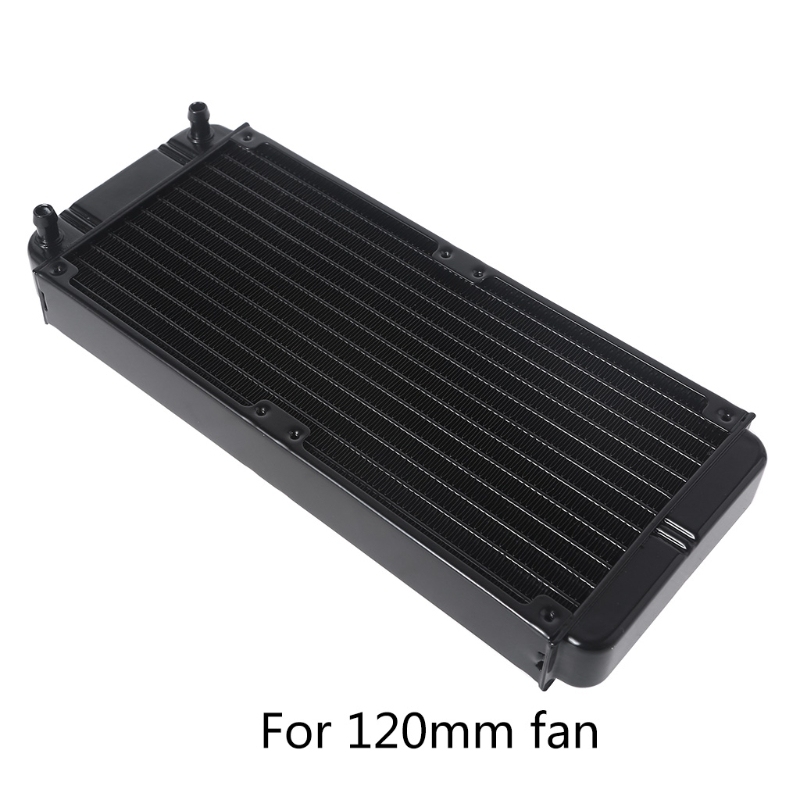 K1KF Aluminum Water Cooling Radiator 12 Tubes Heat Exchanger