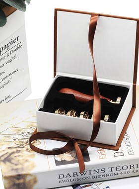 6pc Seal Stamp  Set Replaceable Sealing Wax Diversiform Vint