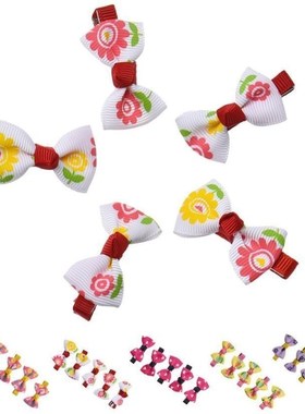 Hot Selling 2016 Hair Clips Baby Ribbon Hair Bows Hairdressi