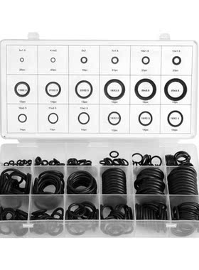 279Pcs/Kit 18 Sizes Rubber O-Ring Assortment Set Waterproof