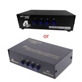 Port Audio RCA Output Switch Switcher Video Input