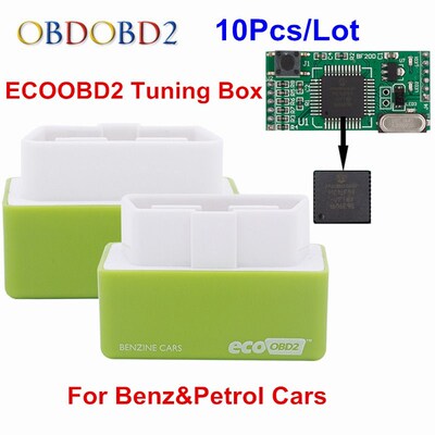 10pcs/Lot NitroOBD2 EcoOBD2 ECU Chip Tuning Box 15% Fuel Sav