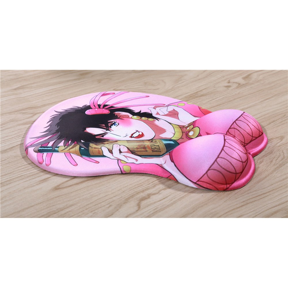 JoJo Joseph Joestar 3D Wrist Rest Mouse Pad Mat Pink Jo Jo B