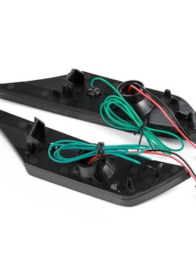 2Pcs Double Color LED Switchback Side Marker Turn Signal Lig