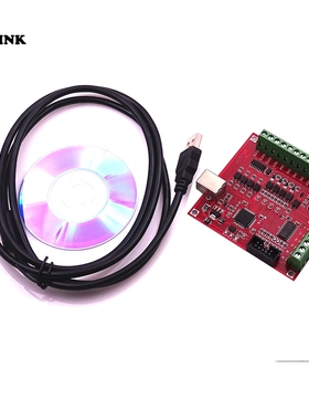 Breakout Board CNC USB MACH3 100Khz 4 Axis Interface Stepper