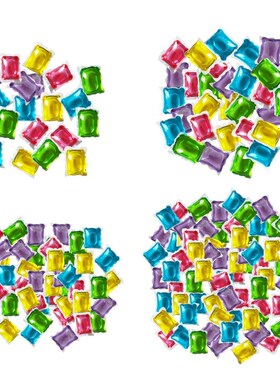 Liquid Laundry Pacs Pod Capsules Fresh Scent Concentrated Ho