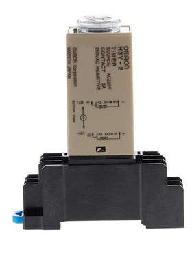 AC 220V H3Y-2 Power On Time Delay Relay Solid State Timer 1