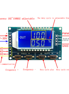1Hz-150Khz Signal Generator PWM Board Module Pulse Frequency
