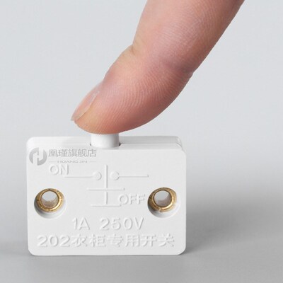 New Closet Cabinet Light Switch Automatic Reset Switch House