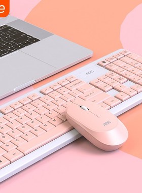 Wireless Keyboard Mouse Combo Set Ergonomic 2.4G Mute Keyboa