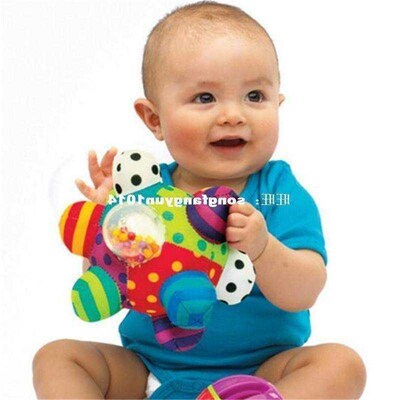 Bumpy Soft Toddlers Ball Hand Developmental Cloth Baby Sassy