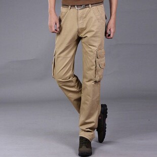 Outdoor camo pants cotton casual pants for men