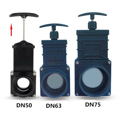 DN50 Camp drain valve sewage RV valve UPVC Caravan gate valv