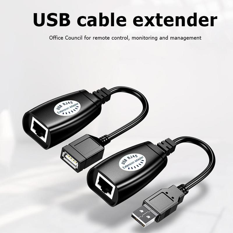 USB to RJ45 Extension Cable Network LAN Connector Ethernet C