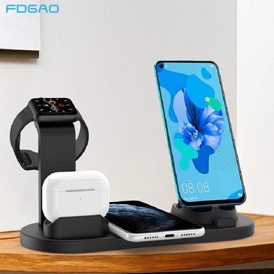 FDGAO 10W Fast Charging Dock Station For Airpods Pro Apple