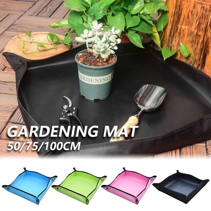 50x50cm planting mat pe gardening potting mat waterproof