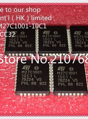 10pcs/lot      M27C1001-10C1      M27C1001       PLCC32