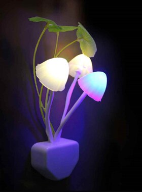 Novelty Mushroom Fungus Night Light EU & US Plug Light S