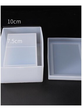 1pcs Square Tissue Box Silicone Resin Mold Epoxy Mould Decor