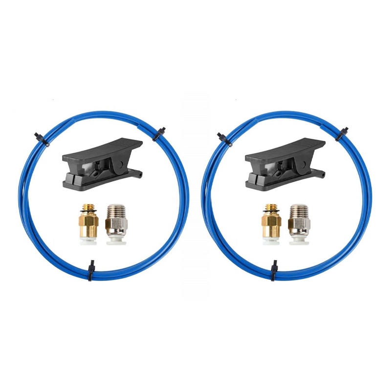 2X for Capricorn PTFE Bowden Tubing XS Series 1M and Tube Cu