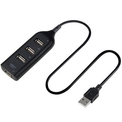 4 Ports High Speed USB 2.0 Expansion Hub Splitter Adapter fo