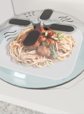 Food Splatter Guard Professional Microwave Food Anti-Sputter